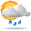 Stellenweise Regen in der nähe Das Wetter für Miami, Florida am: 24. Jan.: Stellenweise Regen in der nähe