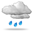 Leichter Regen Das Wetter für Reykjavik, Island am: 28. Jan.: Leichter Regen